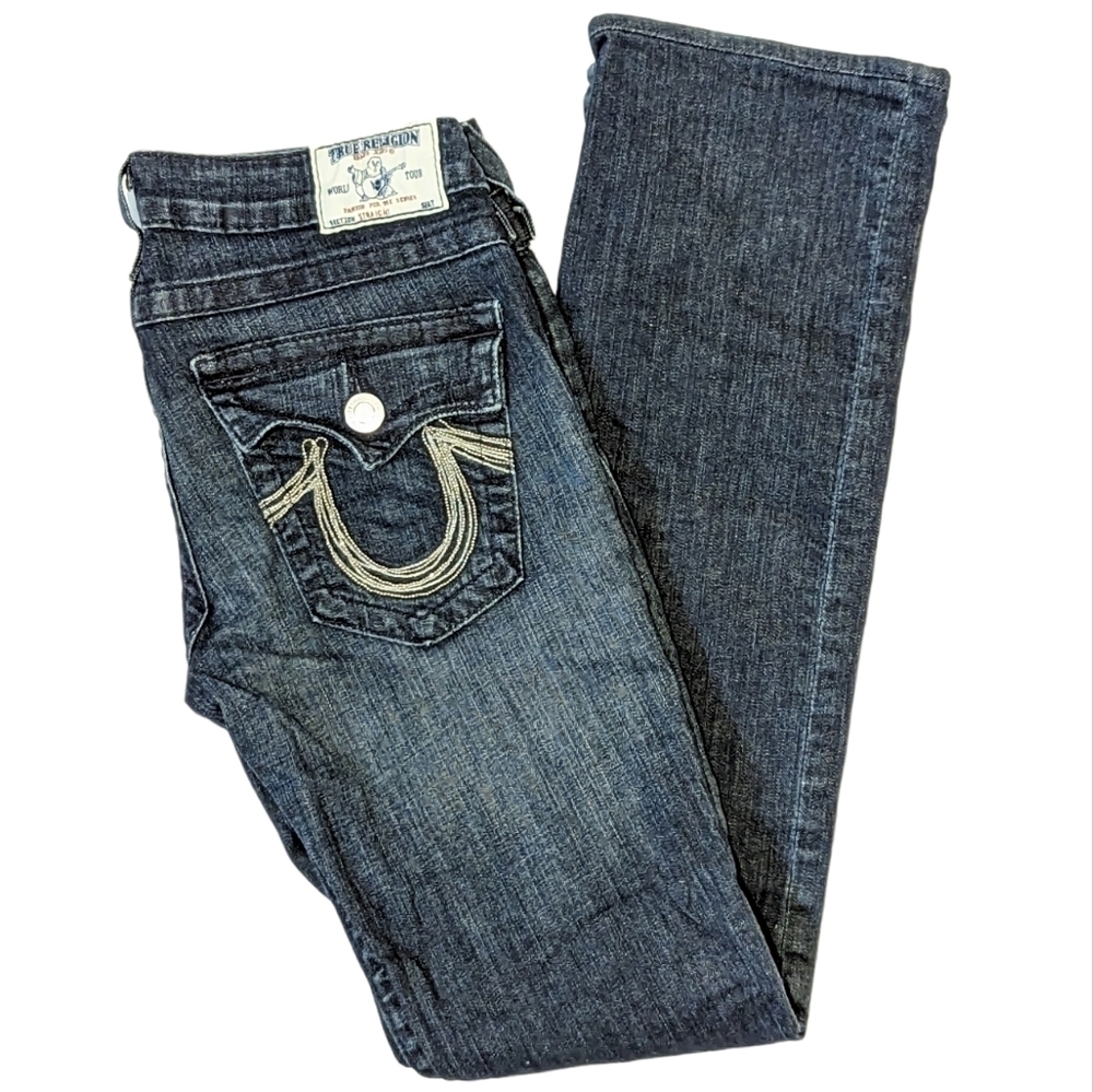 True Religion Straight Seat Blue Jeans Size 29